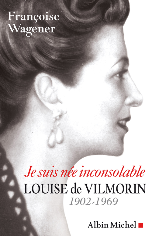 Couverture ebook de Je suis née inconsolable, de Françoise Wagener