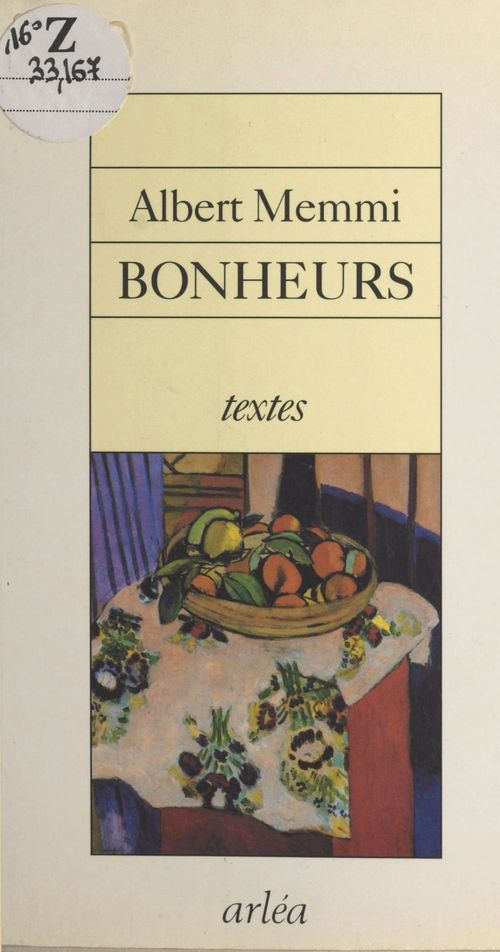 Couverture ebook de Bonheurs : 52 semaines, de Albert Memmi