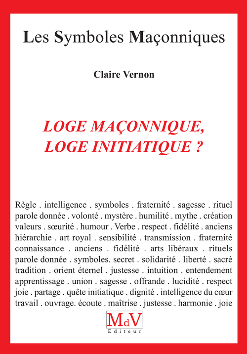 ebook cover of N.14 Loge maçonnique, loge initiatique, by Claire Vernon