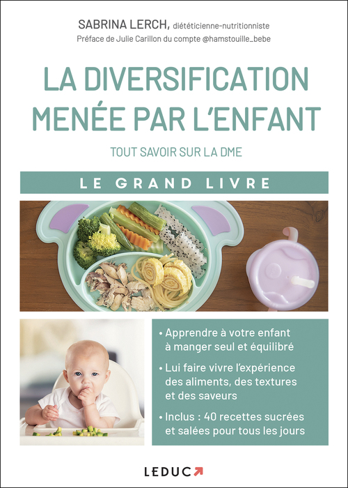 Couverture ebook de La diversification menée par l'enfant : tout savoir sur la DME, de Sabrina Lerch