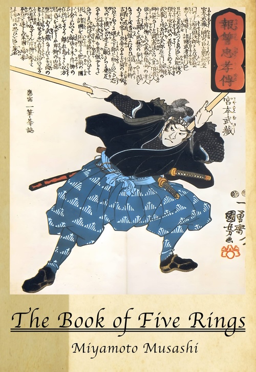 Couverture ebook de The Book of Five Rings, de Miyamoto Musashi