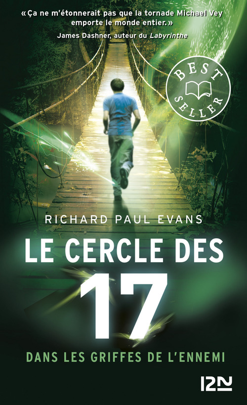 Couverture ebook de Le cercle des 17 - tome 2 Dans les griffes de l'ennemi, de Richard Paul Evans