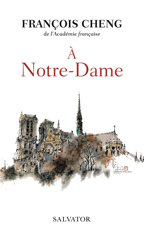 Couverture ebook de À Notre-Dame, de François Cheng