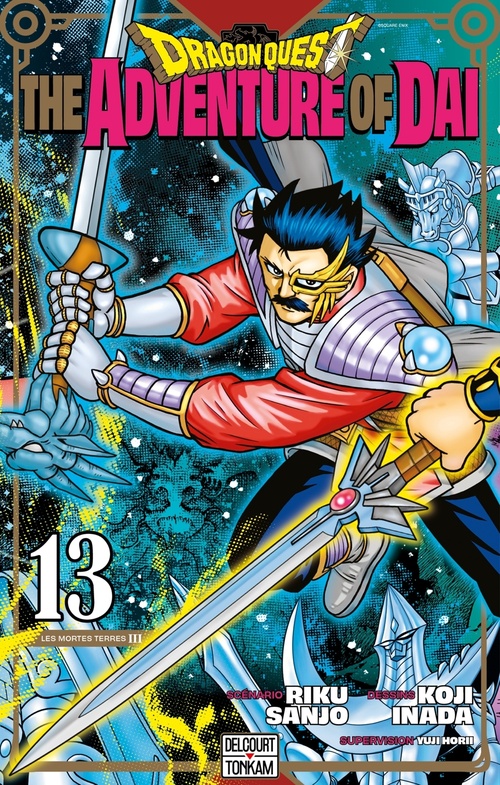 Couverture ebook de Dragon Quest - The Adventure of Daï T13, de Riku Sanjo