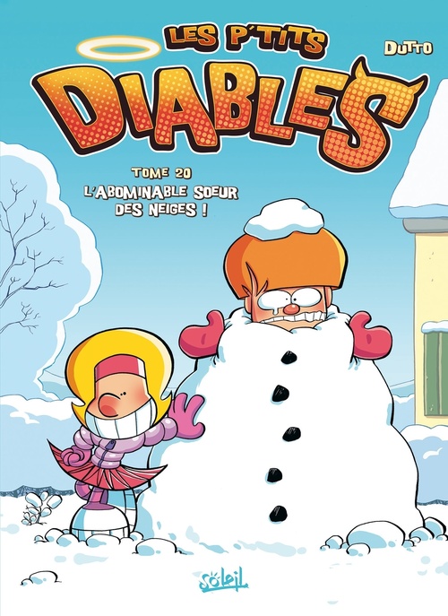 Couverture ebook de Les P'tits Diables T20 - L'Abominable Soeur des neiges !, de Olivier Dutto