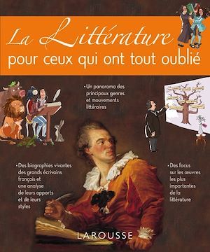 Couverture ebook de La littérature pour ceux qui ont tout oublié, de Catherine Mory