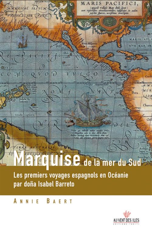 Couverture ebook de Marquise de la mer du sud, de Annie Baert