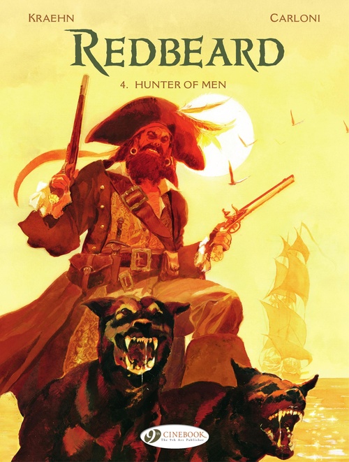 Couverture ebook de Redbeard - Vol. 4 - Hunter of Men, de Jean-Charles Kraehn