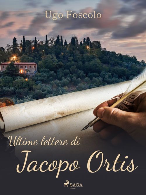Couverture ebook de Ultime lettere di Jacopo Ortis, de Ugo Foscolo
