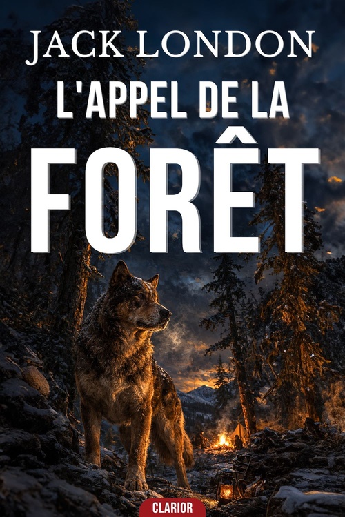 ebook cover of L'Appel de la Forêt, by Jack London