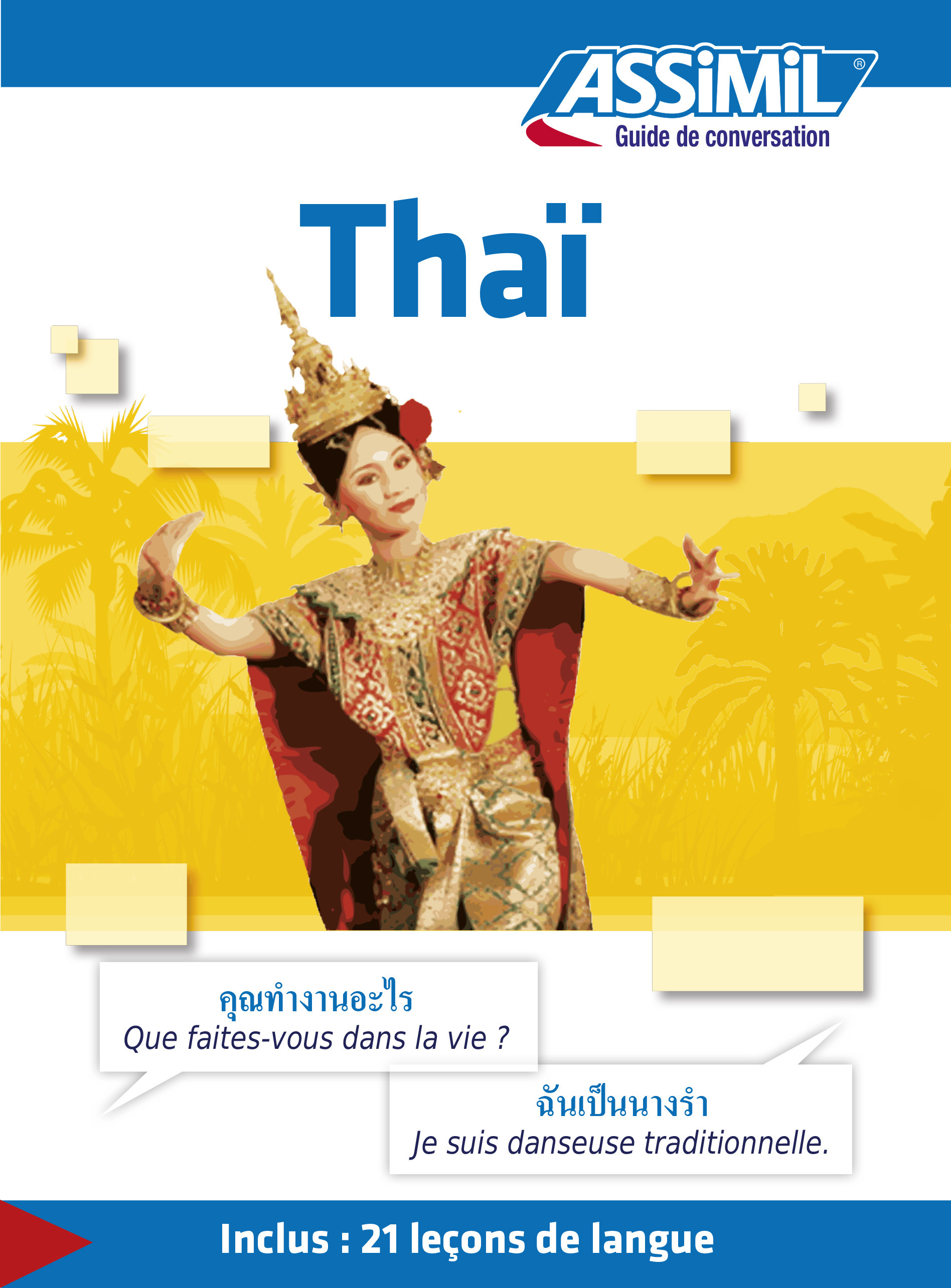 Couverture ebook de Thaï - Guide de conversation, de Supawat Chomchan, Sirikul Lithicharoenporn