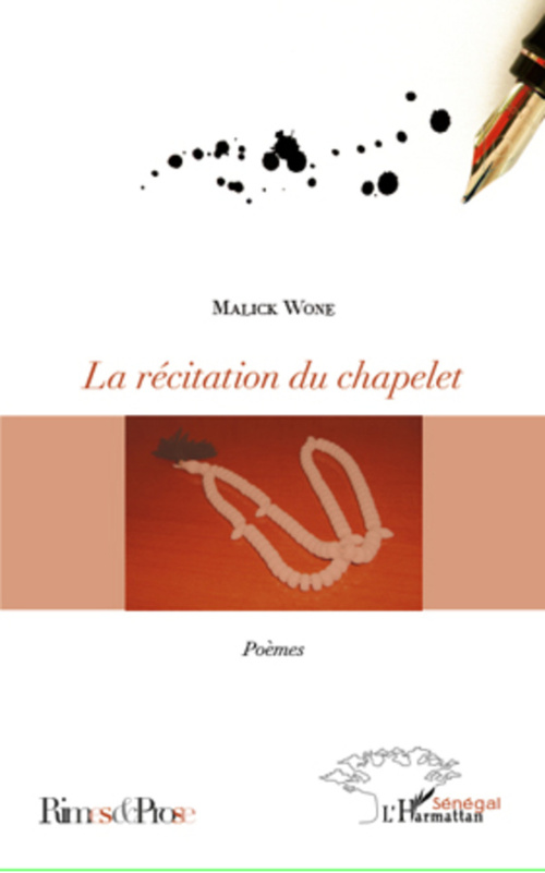 Couverture ebook de La récitation du chapelet, de Malick Wone