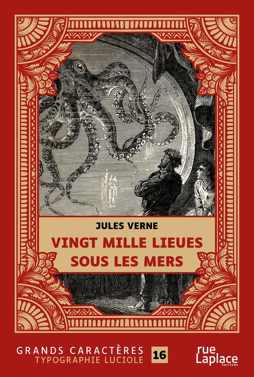 ebook cover of Vingt mille lieues sous les mers, by Jules Verne