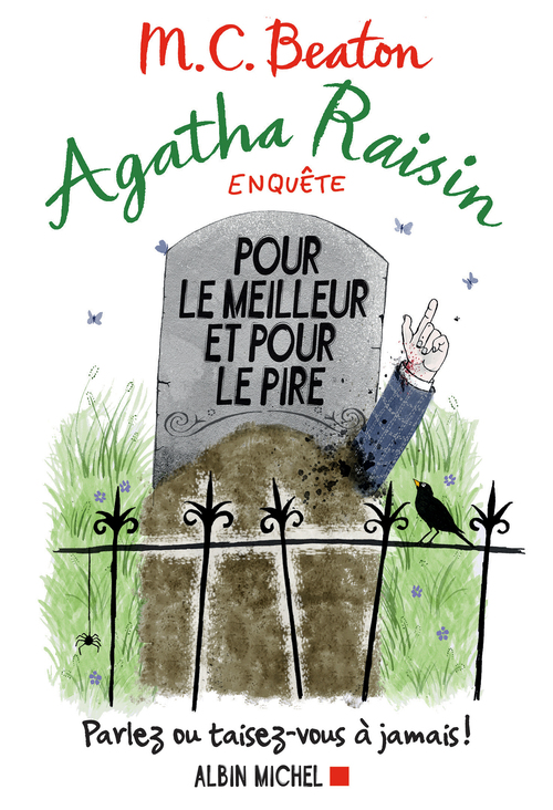 Couverture ebook de Agatha Raisin enquête 5 - Pour le meilleur et pour le pire, de M. C. Beaton