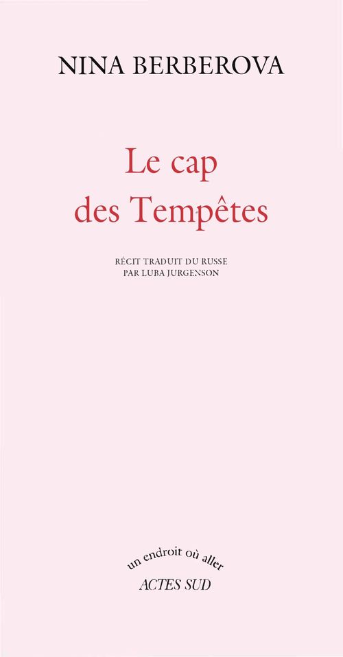 ebook cover of Le Cap des Tempêtes, by Nina Berberova