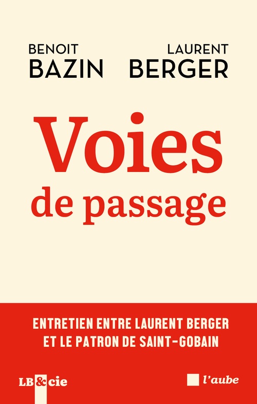 ebook cover of Voies de passage, by Benoit Bazin, Laurent Berger