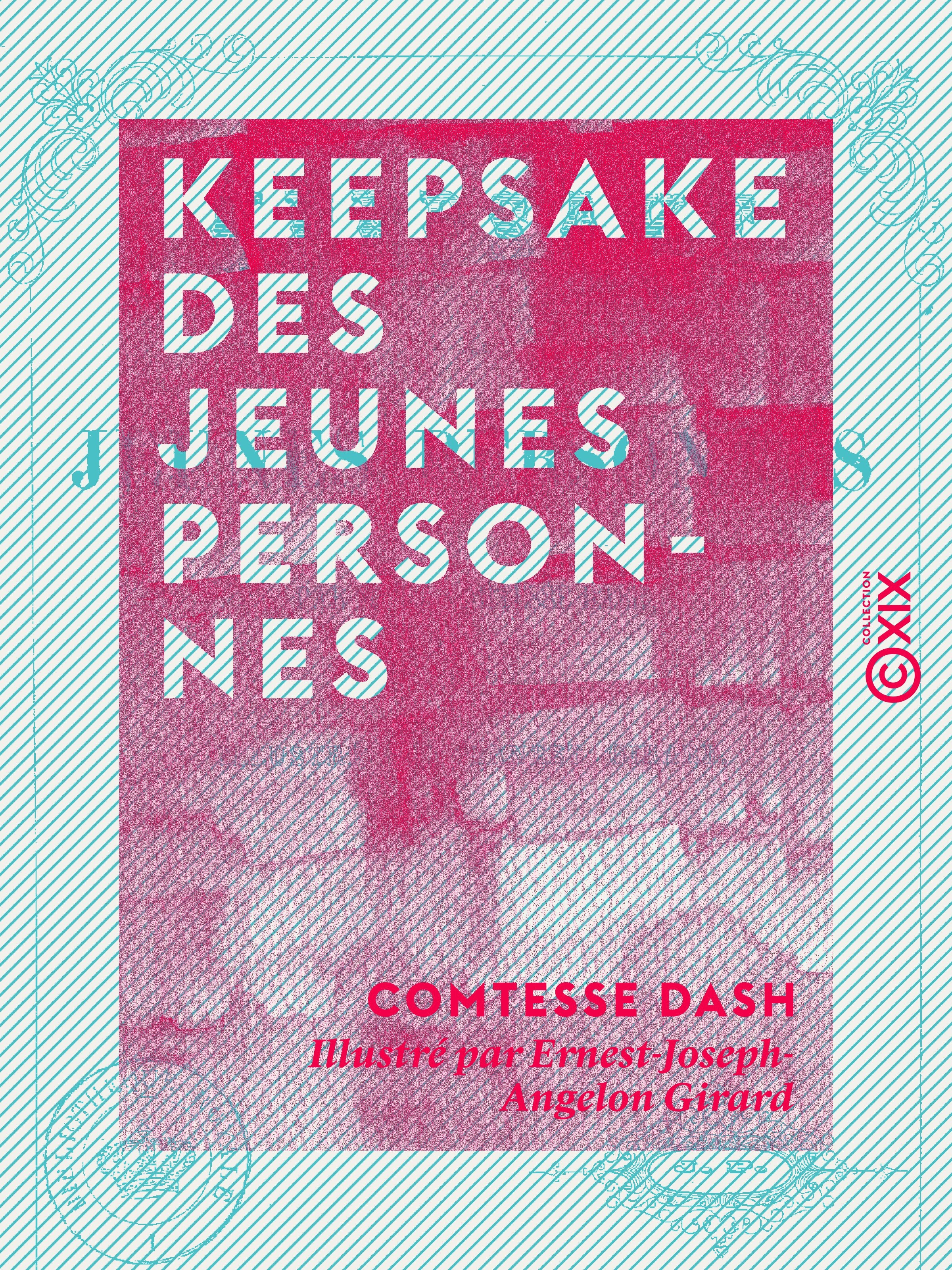 Couverture ebook de Keepsake des jeunes personnes, de Comtesse Dash
