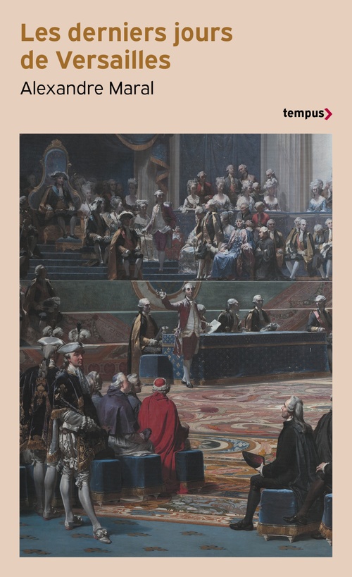 ebook cover of Les derniers jours de Versailles, by Alexandre Maral