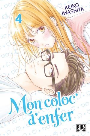 Couverture ebook de Mon coloc' d'enfer T04, de Keiko Iwashita, Lea Le Dimna