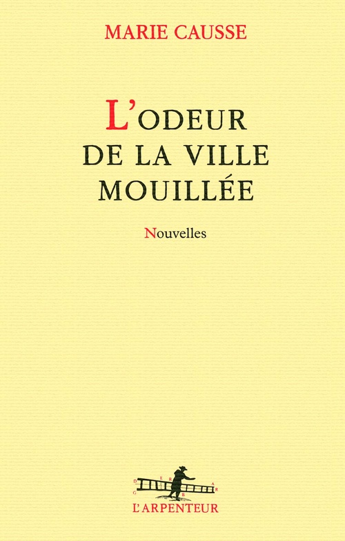 Couverture ebook de L'odeur de la ville mouillée, de Marie Causse