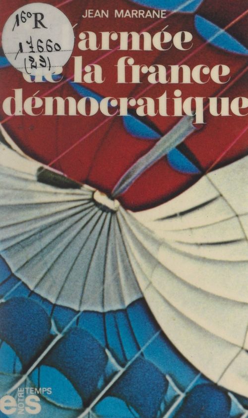 Couverture ebook de L'armée de la France démocratique, de Jean Marrane