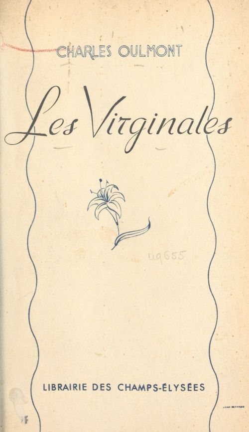 ebook cover of Les virginales, by Charles Oulmont