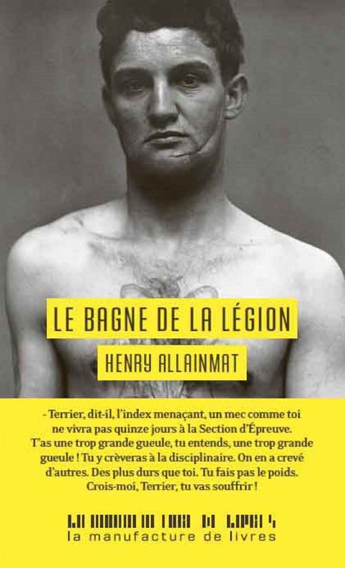 ebook cover of Le bagne de la Légion, by Henry Allainmat