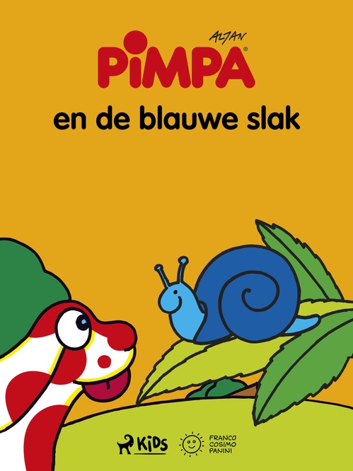 Couverture ebook de Pimpa - Pimpa en de blauwe slak, de Altan