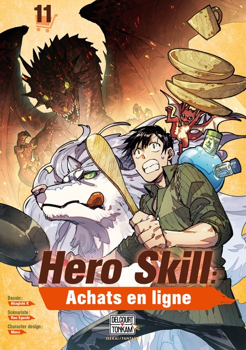 ebook cover of Hero Skill : Achats en ligne T11, by Ren Eguchi, Akagishi k