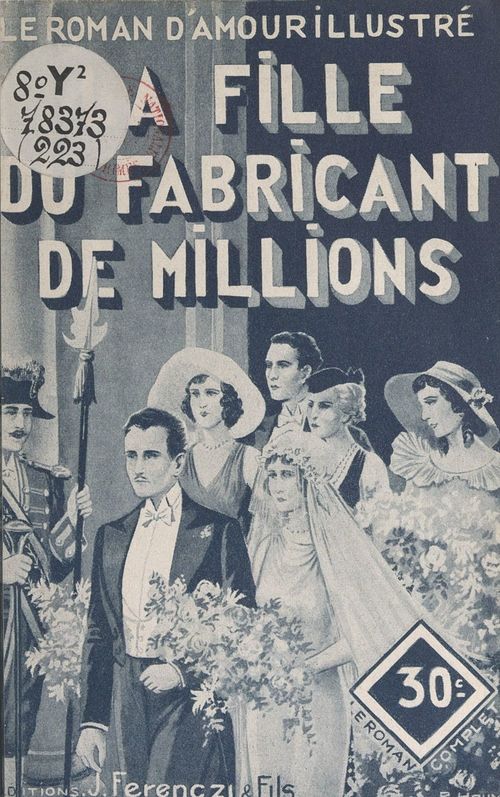 ebook cover of La fille du fabricant de millions, by Auguste Mario
