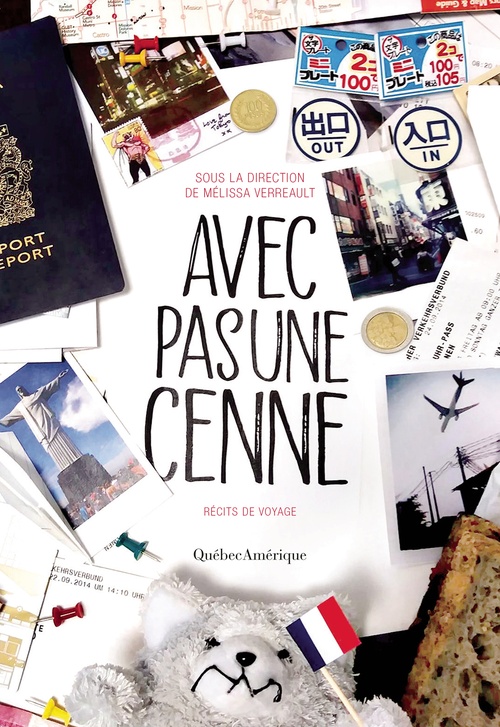 ebook cover of Avec pas une cenne, by Verreault Melissa