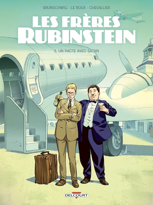 ebook cover of Les Frères Rubinstein T05 - Un pacte avec Satan, by Luc Brunschwig