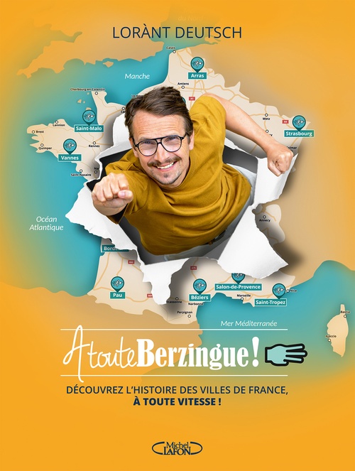 Couverture ebook de À toute berzingue ! - Tome 3, de Lorànt Deutsch