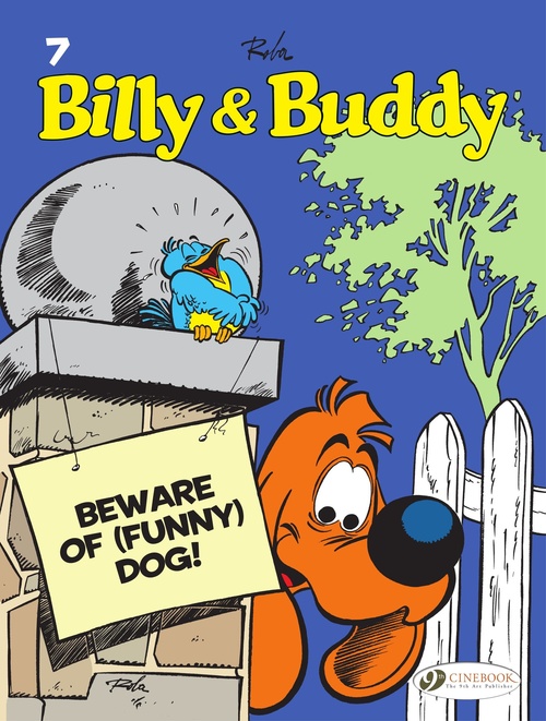 Couverture ebook de Billy & Buddy - Volume 7 - Beware of (Funny) Dog!, de Roba