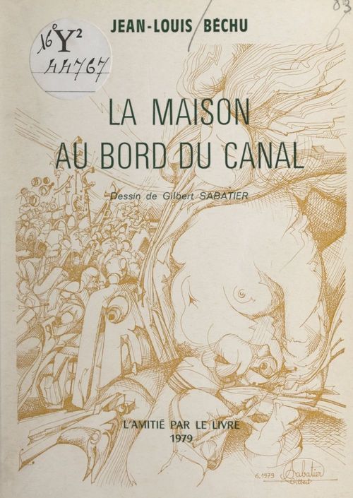 ebook cover of La maison au bord du canal, by Jean-Louis Bechu