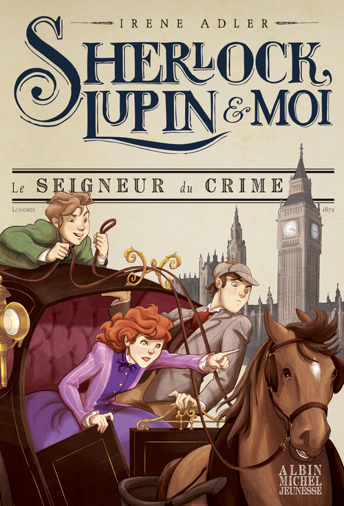 Couverture ebook de Le Seigneur du crime, de Irene Adler