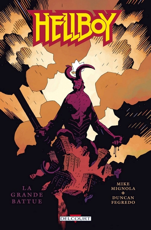 Couverture ebook de Hellboy T10 - La Grande battue, de Collectif, Mike Mignola