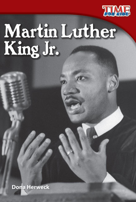 Couverture ebook de Martin Luther King Jr., de Dona Herweck