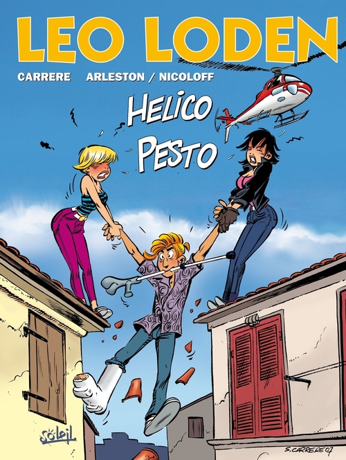 ebook cover of Léo Loden T17 - Hélico pesto, by Christophe Arleston