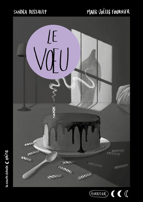 Couverture ebook de Le voeu, de Sandra Dussault