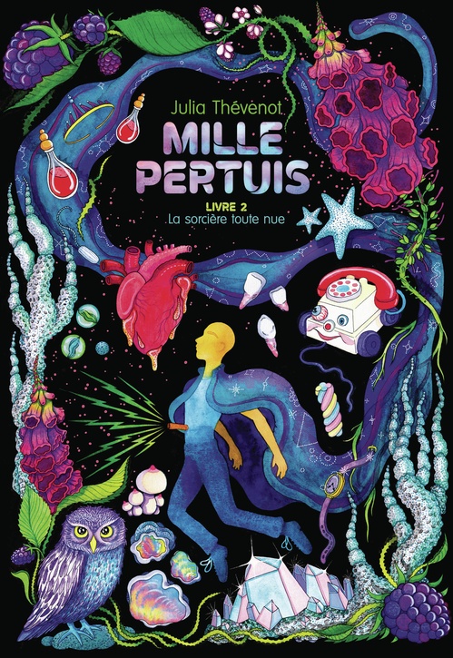 ebook cover of Mille Pertuis (Tome 2) - La sorcière toute nue, by Julia Thévenot