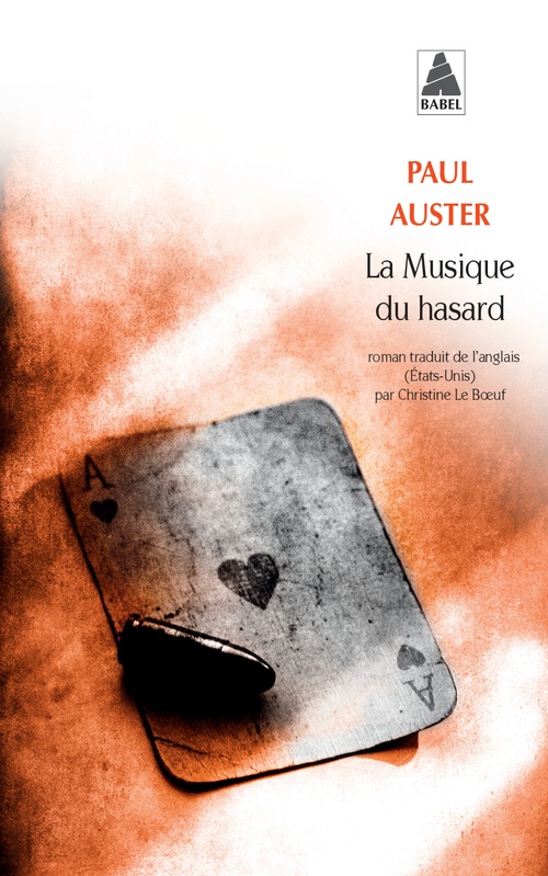 ebook cover of La Musique du hasard, by Paul Auster