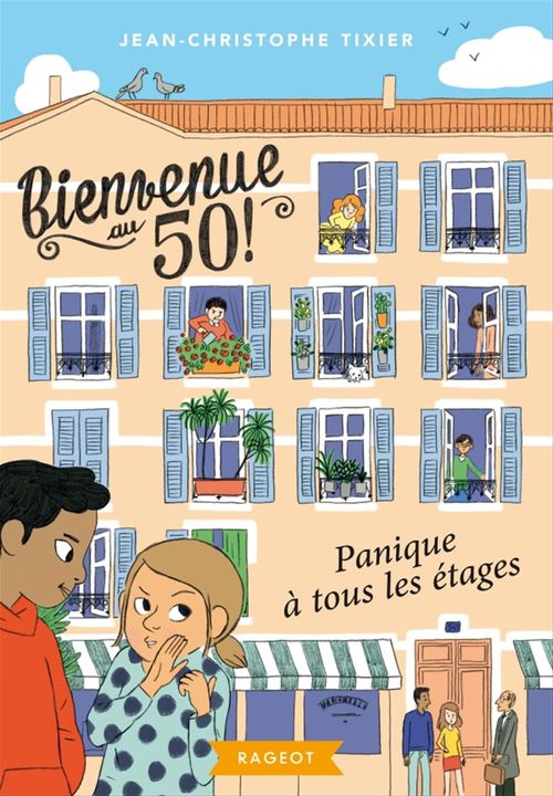 Couverture ebook de Bienvenue au 50 - Panique à tous les étages, de Jean-Christophe Tixier