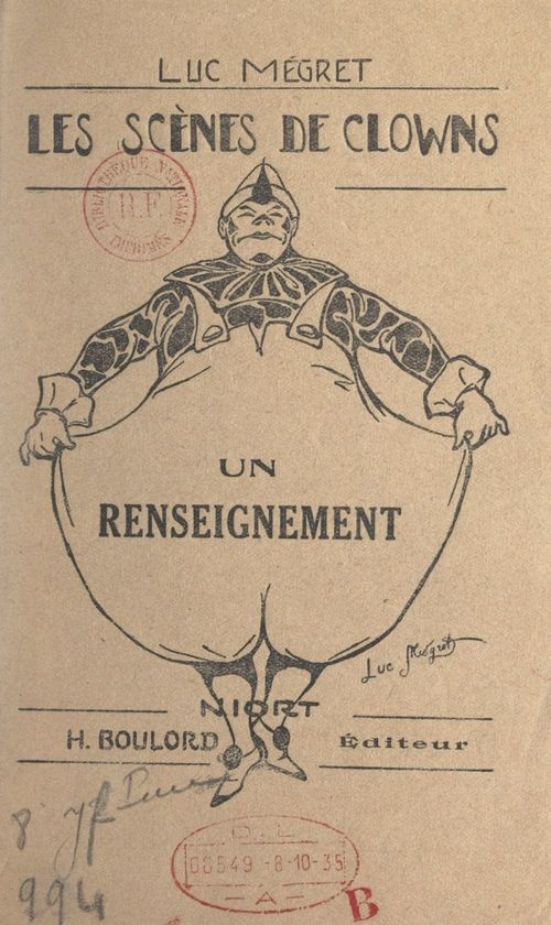 Couverture ebook de Un renseignement, de Luc Megret