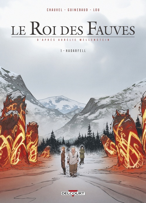 Couverture ebook de Le Roi des fauves T01, de DAVID CHAUVEL