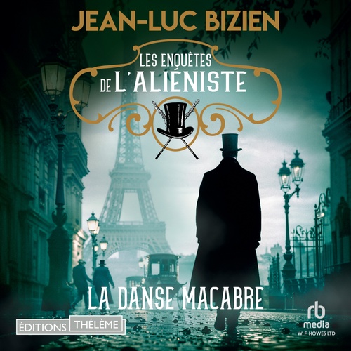 Couverture audiobook de Les enquêtes de l'aliéniste - Tome 2, de Jean-Luc Bizien
