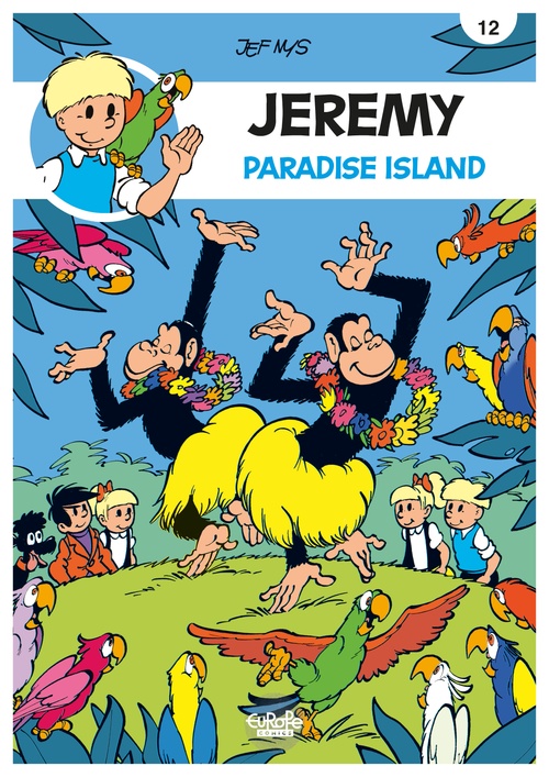 Couverture ebook de Jeremy - Volume 1 - Paradise Island, de Jef Nys