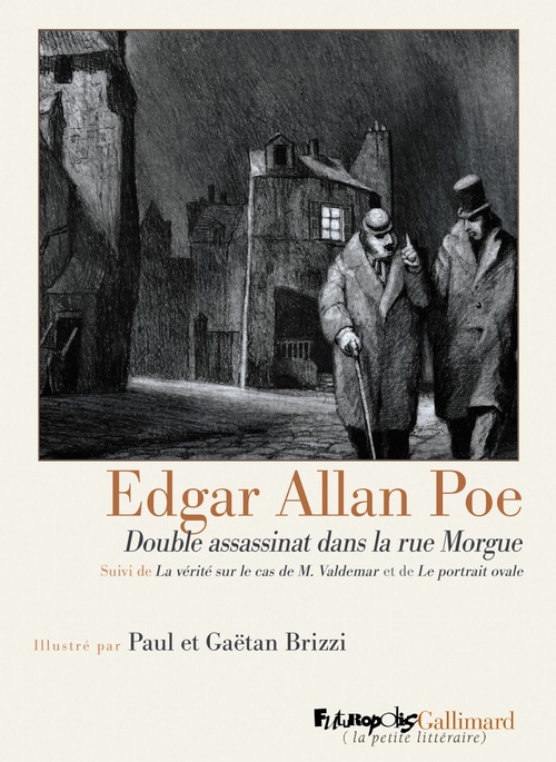 Couverture ebook de Double assassinat dans la rue Morgue, de Gaëtan Brizzi, Paul Brizzi