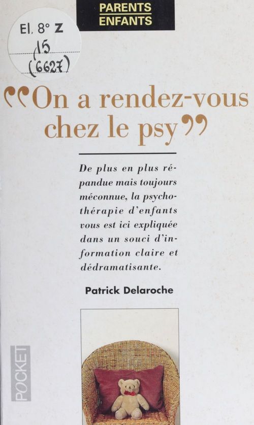 Couverture ebook de J'ai rendez-vous chez le psy, de Patrick Delaroche