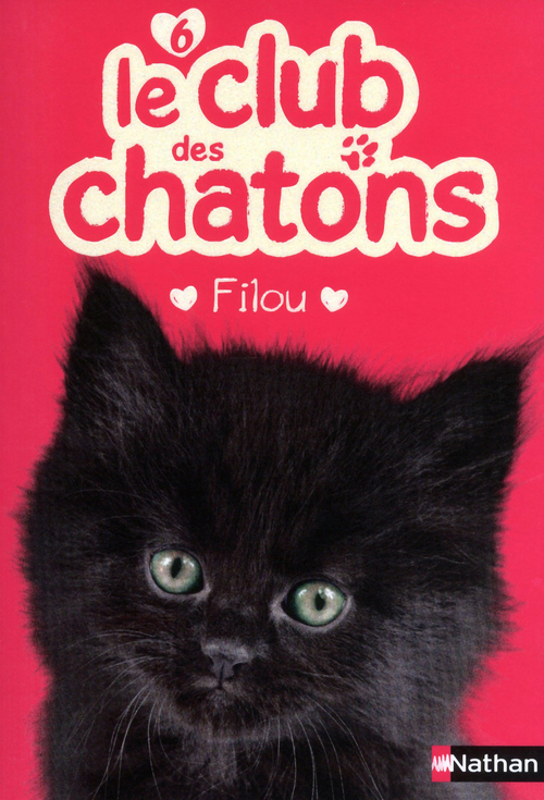 Couverture ebook de Club des chatons 6 - Filou, de Sue Mongredien